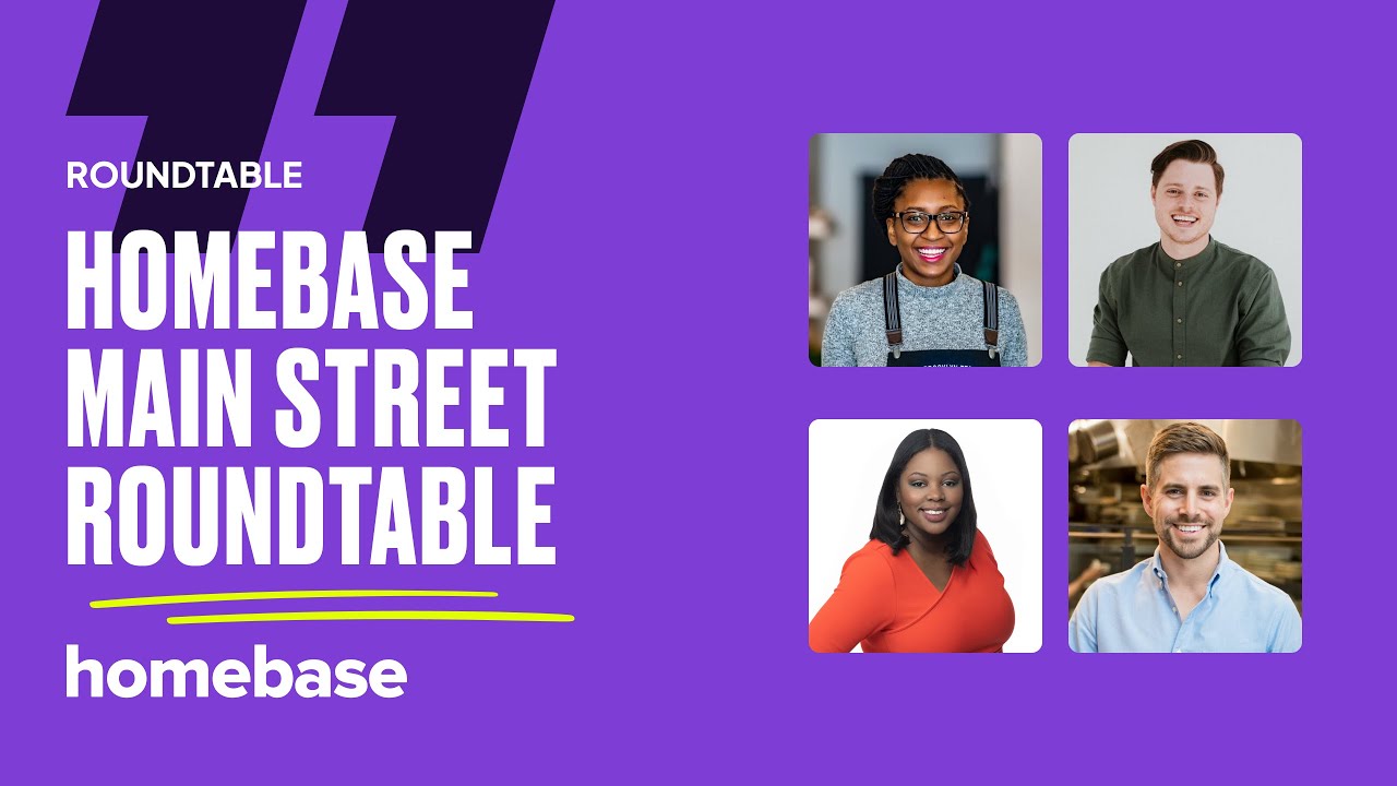 Homebase Main Street Roundtable YouTube
