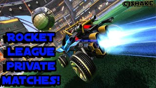 ROCKET LEAGUE HOSTING PRIVATE MATCHES! ROAD TO 4K SUBS