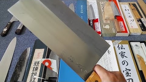 Dao bếp Nhật tuyển chọn: 0935.575.070(zalo) Dao chặt Sugimoto- Takeda AS - Fujiwara - Kiya Damascus 