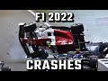 F1 2022 crashes