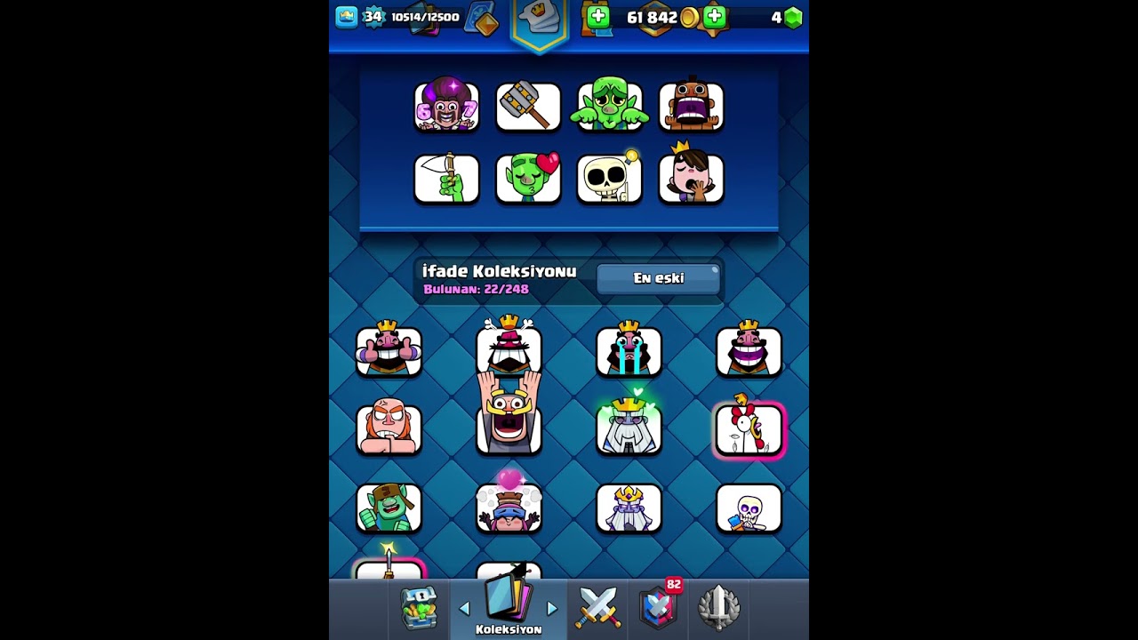 CLASH ROYALE PASS AÇIK 6300 KUPA !! videosu