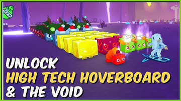 How I Unlocked High Tech Hoverboard and The Void In Hardcore Pet Simulator X Update