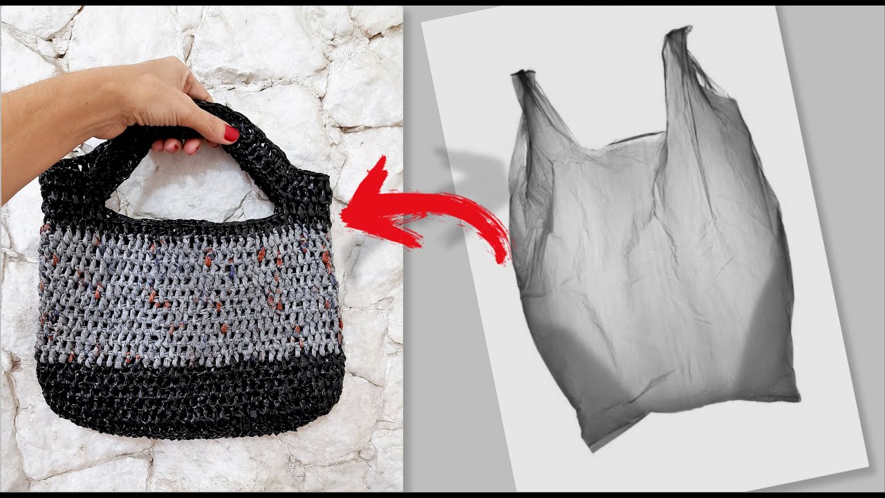 BOLSA FEITA COM SACOLAS PLÁSTICAS DE MERCADO // PROGRAMA FAÇA VOCÊ MESMO //  EU NA TV APARECIDA