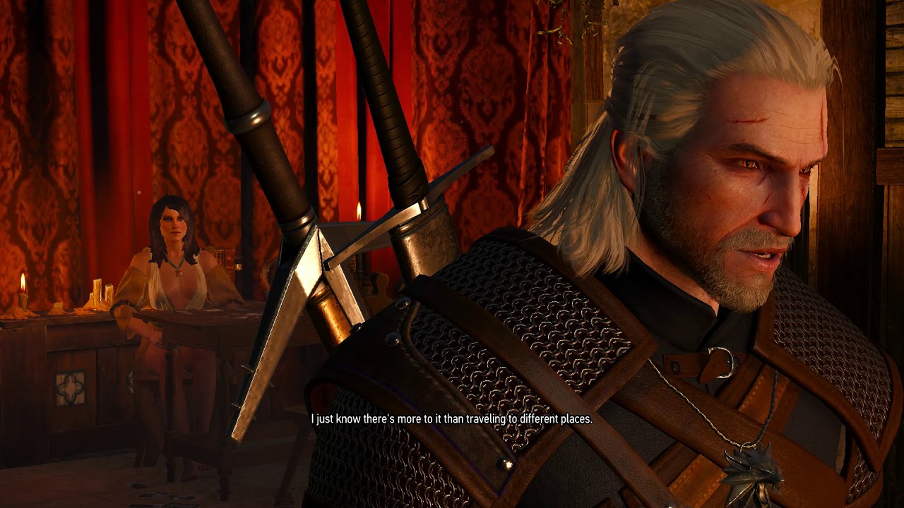 Geralt talks to Corinne Tilly about Ciri (Novigrad Dreaming)