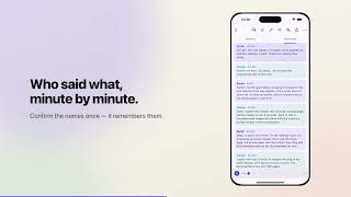 Meeting minutes app: record any in-person meeting on your phone screenshot 5