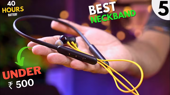 Top 5 best bluetooth earphones under 500 | Best neckband under 500 in 2025