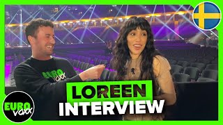 LOREEN - TATTOO (INTERVIEW) // MELODIFESTIVALEN 2023 // Sweden Eurovision 2023