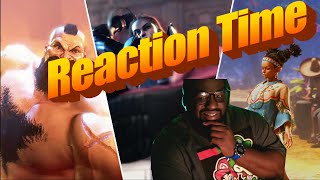 Street Fighter 6 Zangief, Lily, and Cammy Reveal Reaction