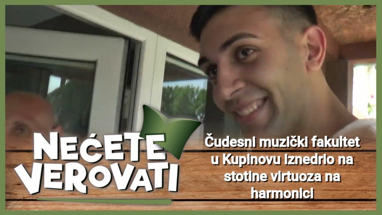 NEĆETE VEROVATI - Čudesni muzički fakultet u Kupinovu iznedrio na stotine virtuoza na harmonici