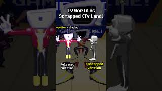 TV Land Scrapped Version Demo Comparison (Deltarune Winter 2025 Newsletter)  #undertale  #deltarune