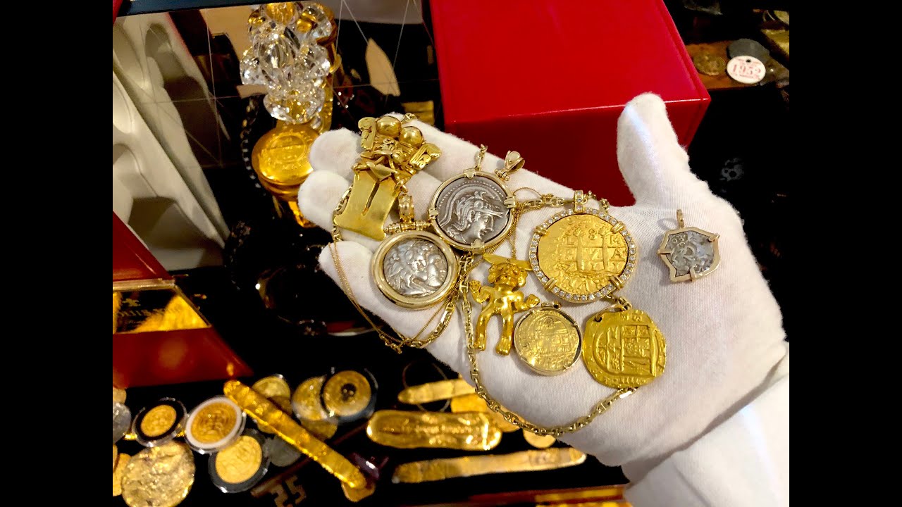 NEW PIRATE TREASURE W/ DIAMONDS GOLD SHIPWRECK COIN! JR BISSELL LOOT BOYZ GIMME THE LOOT