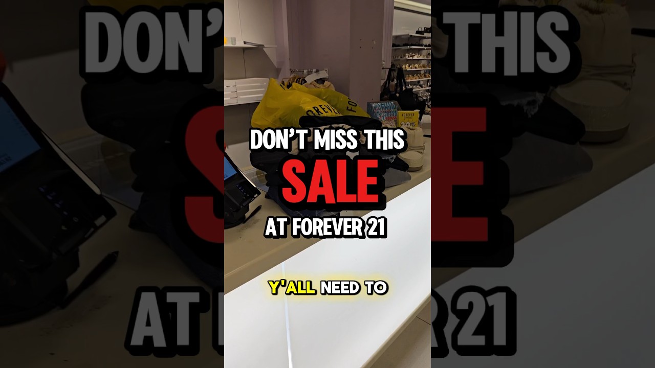 DON’T MISS THIS CRAZY $5 SALE AT FOREVER 21! 😱