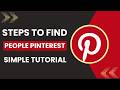 How to Find People on Pinterest