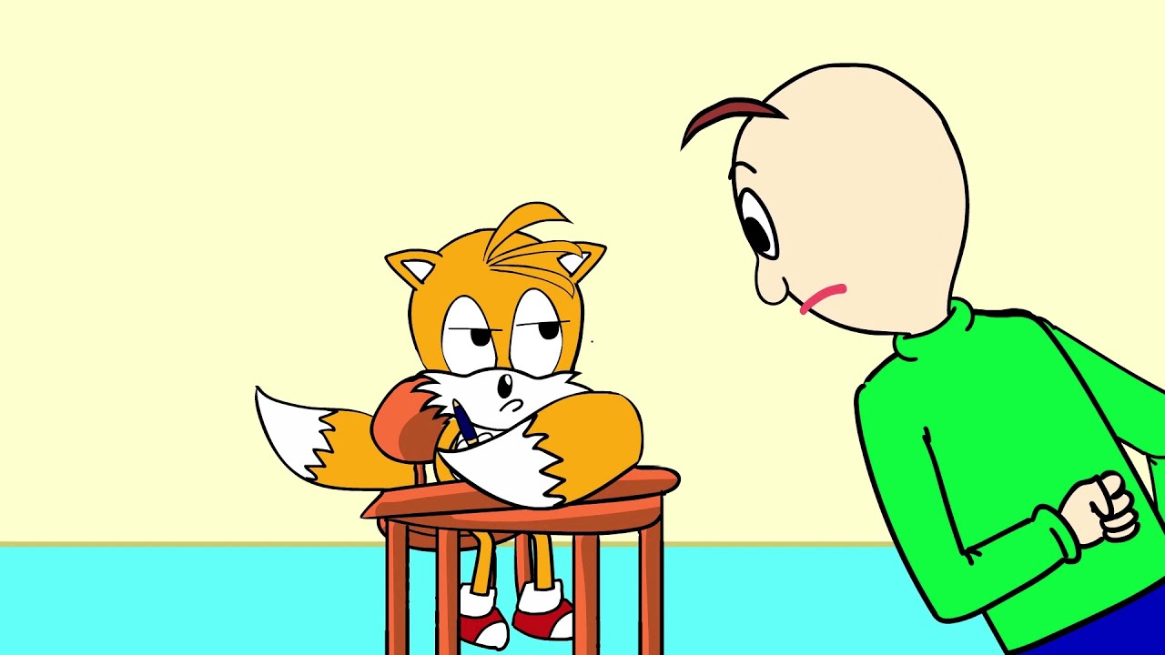 BALDI'S BASICS BEST ANIMATION COMPILATION # 2 : TAILS GOES TO BALDI