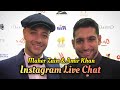 Maher zain  amir khan instagram live chat 2020