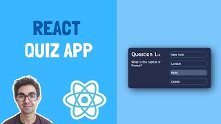 React Quiz App Tutorial (w/ starter code + working example) | Beginner React Projects screenshot 5