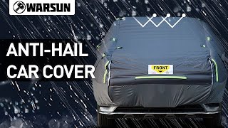 The innovative upgraded hail car cover protects your car from hail storm. screenshot 4
