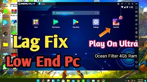 Memu Player Best Setting For Free Fire || Memu Emulator Lag Fix