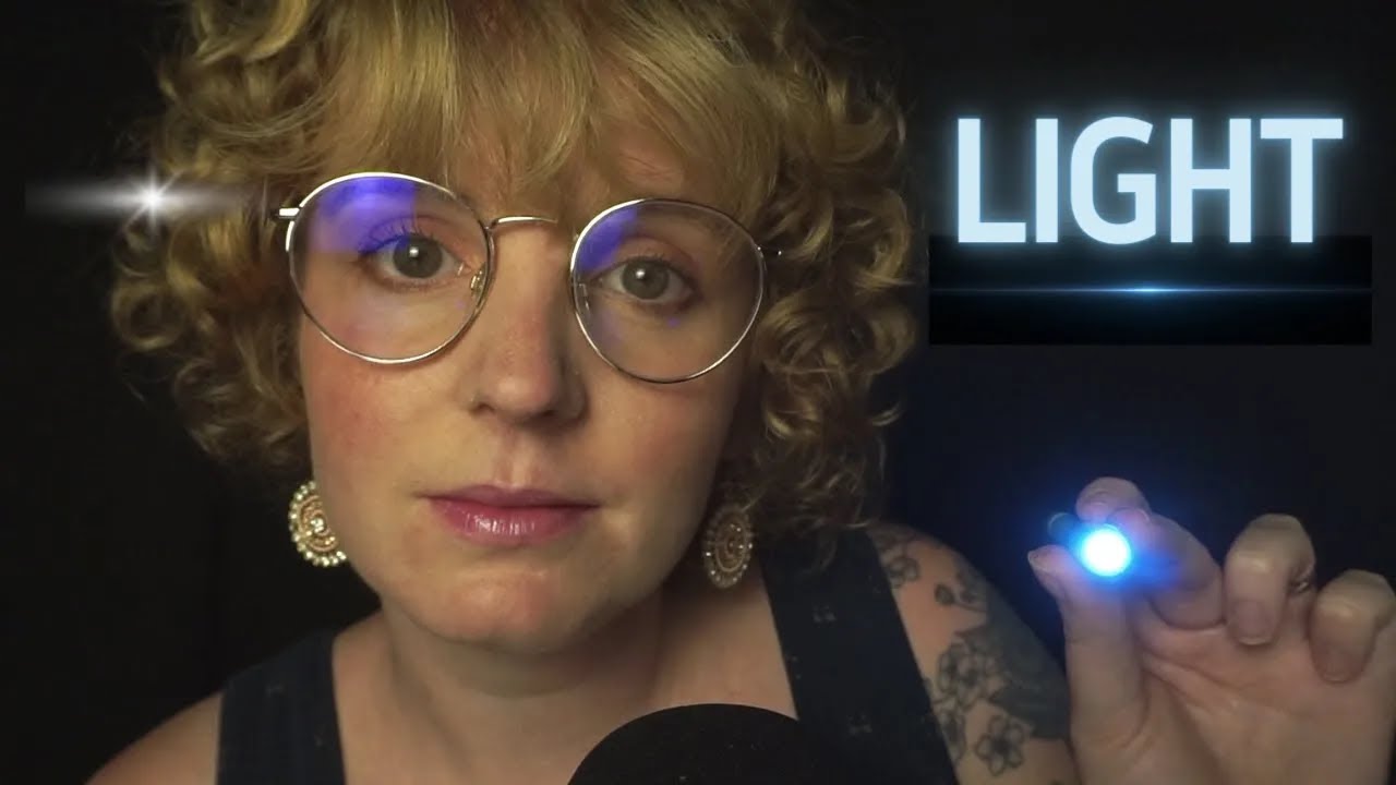ASMR | Des lumières dans l’obscurité progressive (test visuel, light, chuchotements…)