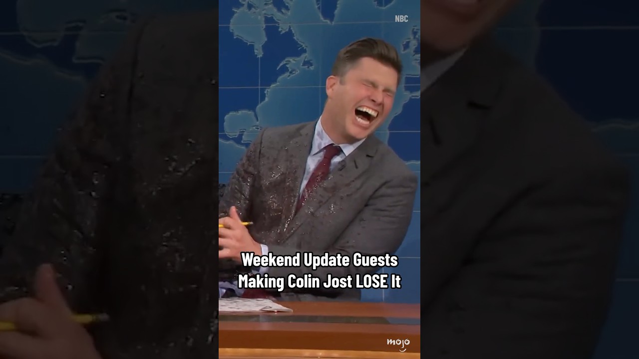 Weekend Update Guests Making Colin Jost LOSE It 😂