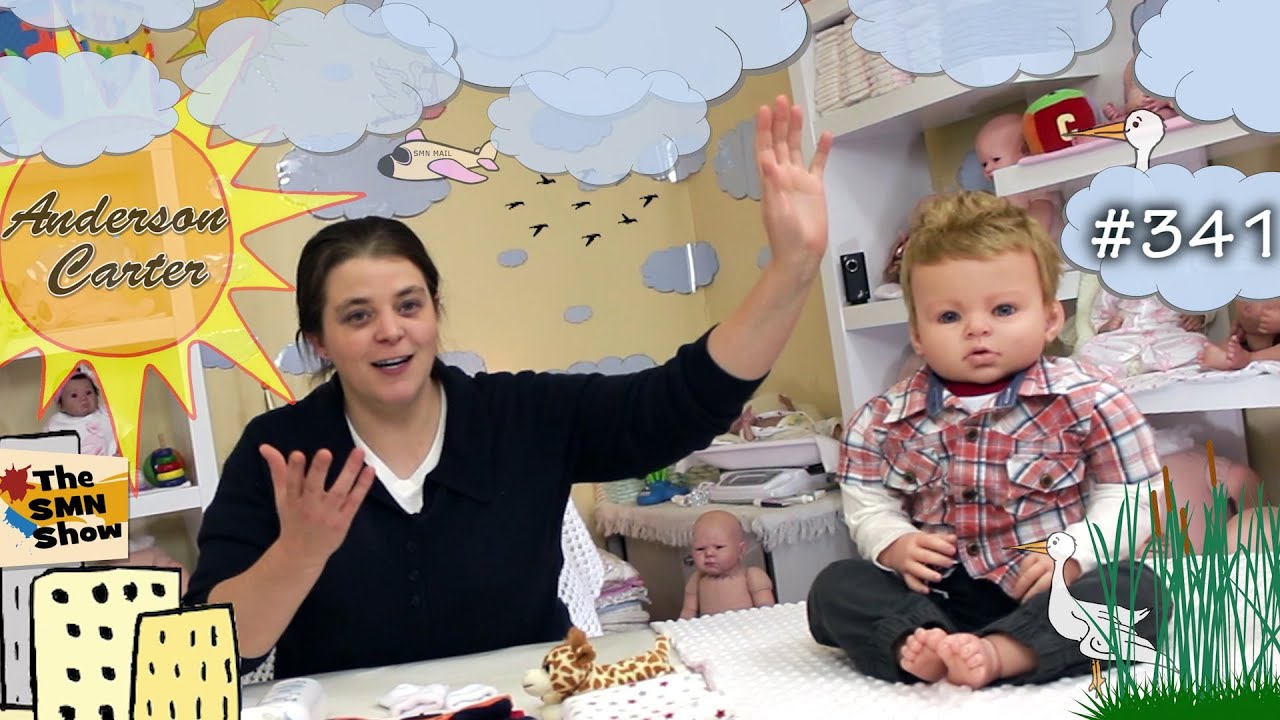 Reborn doll toddler box packing Anderson Carter - The SMN Show #341