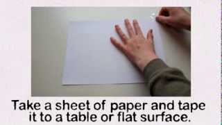 Tutorial-The Original Amazing 3D Hole In Paper Drawing