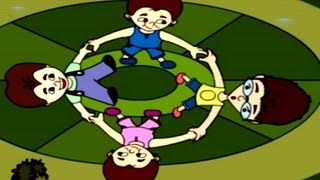 Nursery Rhymes - Ring A Ring O' Roses, ' English Animation'