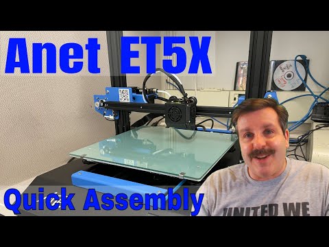 Tested! Unboxing and Assembling the Anet ET5X in about 15 minutes.