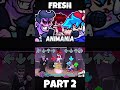 FNF - Animania v0.6 Week 1 [PART 2|Fresh] (FNF MOD) #shorts