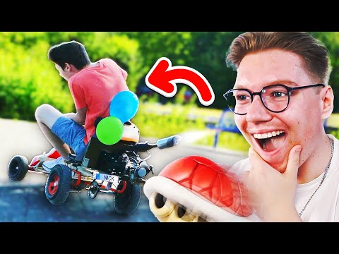 Er hat ein MARIO KART in REAL LIFE gebaut... 💀 - Ansgar Reaktion