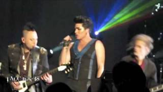 Adam Lambert Band and Dancers Intros Costa Mesa1 July 27th