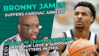 THERAPIST REACTS to Bronny s Cardiac Arrest Is His Basketball Career Over