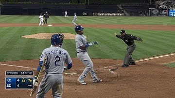 KC@SD: Moustakas hits a go-ahead single in the 12th