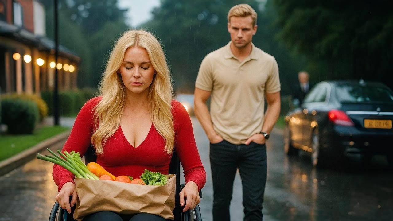 Alleinstehender Vater folgt gelähmter Frau, die um Reste bittet – er war von ihr fassungslos...