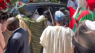 EMIR OF DAURA VISITS FORMER PRESIDENT, BUHARI IN HIS DAURA HOME AS HE RETURNS FROM LONDON TRIPS