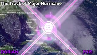 The Track of Major Hurricane Dorian (2019) V.2