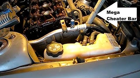 GM 2.2L Ecotec timing chain replacement 