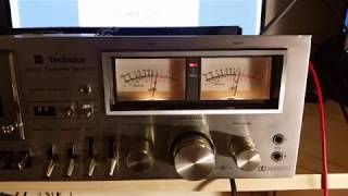 Technics RS-631 0dB 315Hz record test.