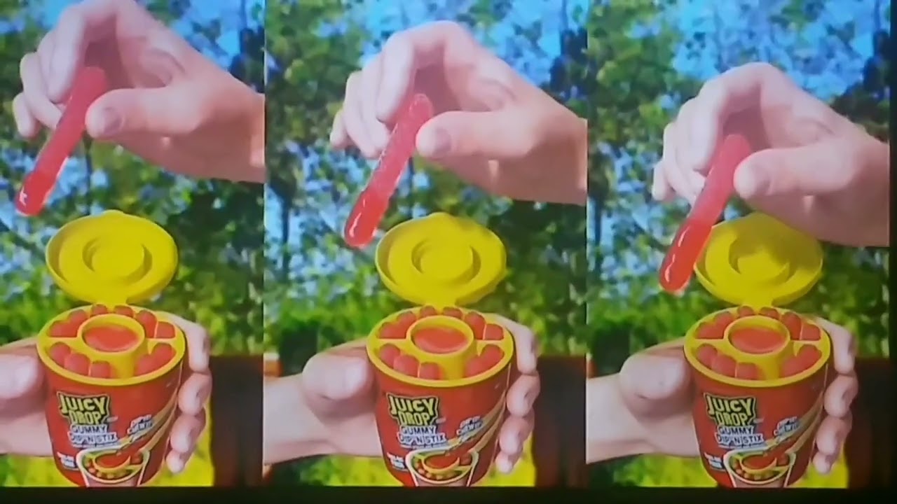 Juicy Drop Gummy Dip 'n' Stix Commercial