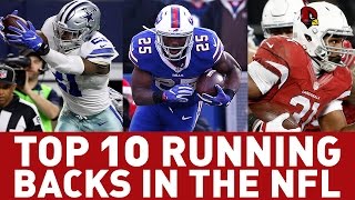 Top 10 running backs in the nfl 2017 | tens