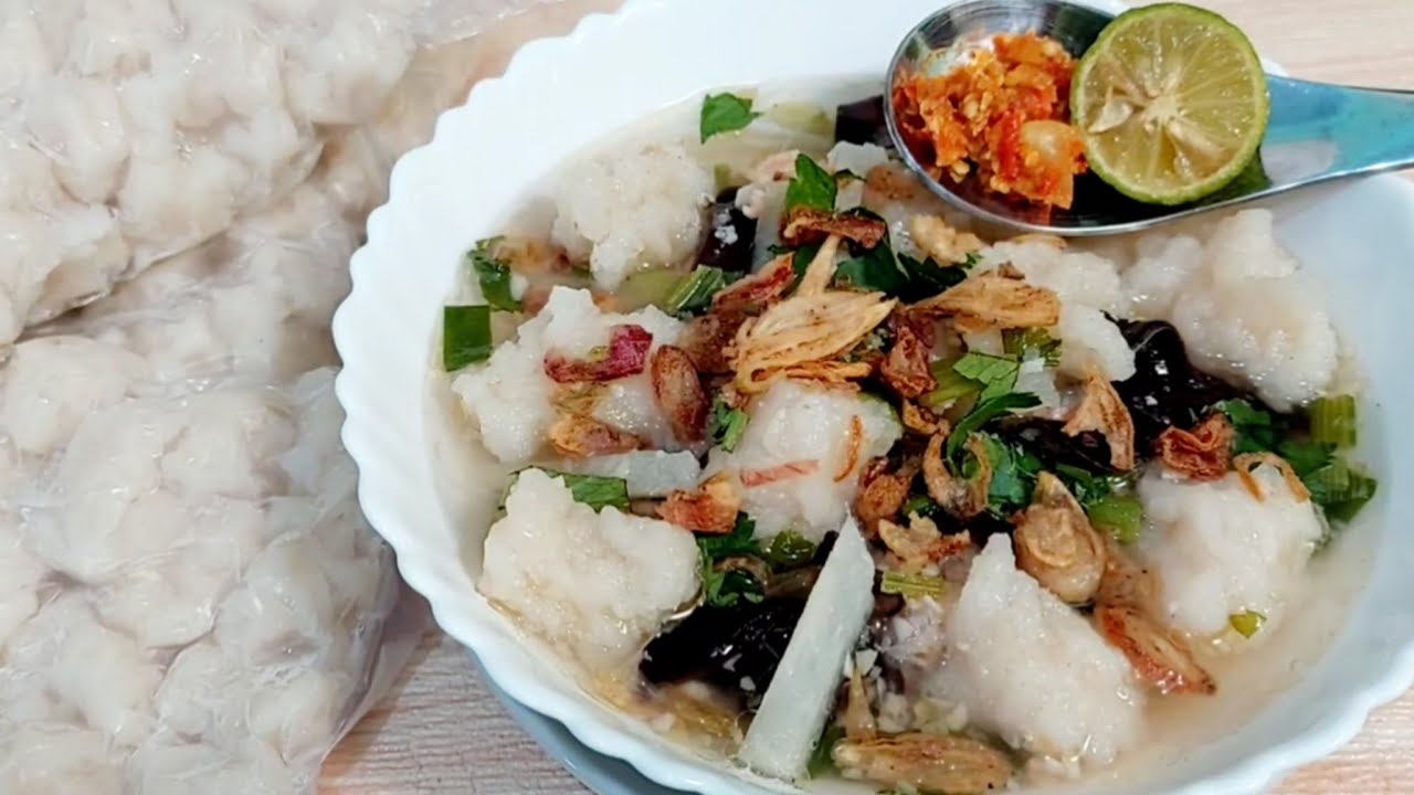 Resep kuahnya spesial + Tekwan ikan tenggiri frozen