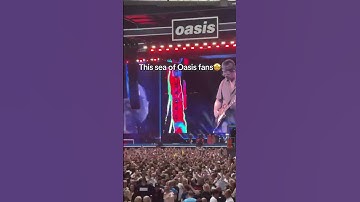 Thumbnail of The Wembley sea 😍#oasis #oasisreunion #liamgallagher #oasis2025  #livemusic #oasislive #wembley