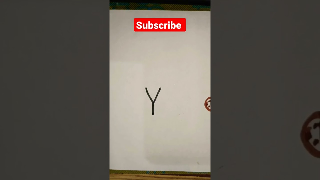 Instant alphabet drawing Yak 