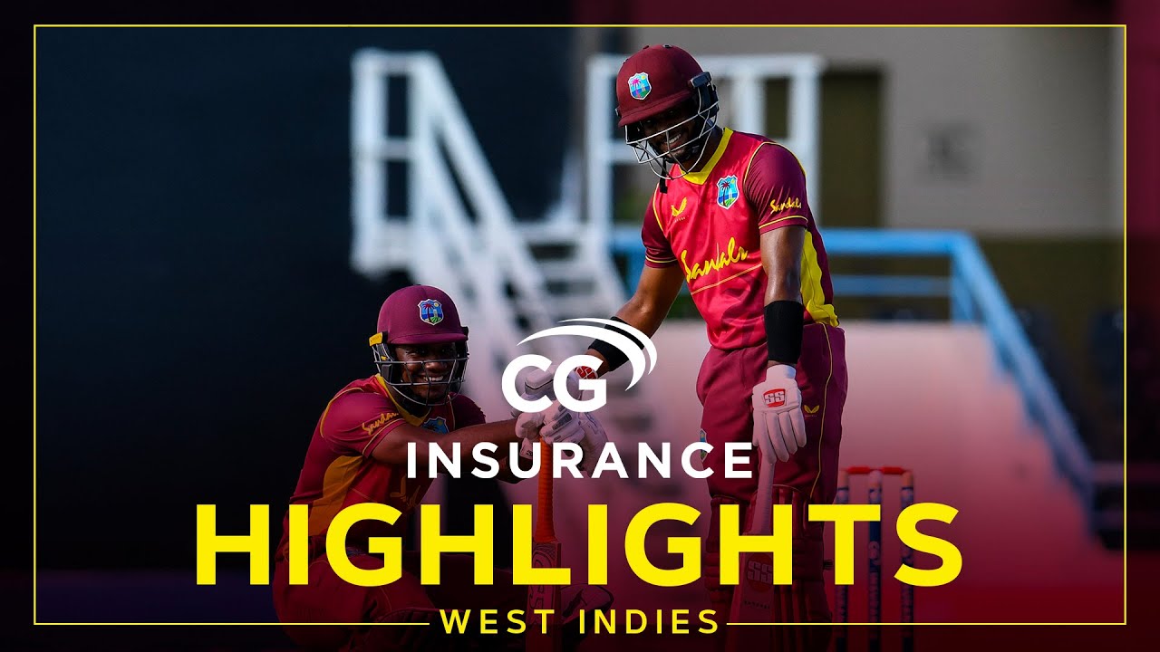 Highlights West Indies Vs Sri Lanka Tense Finish To End The Series 2nd Cg Insurance Odi 2021 Youtube