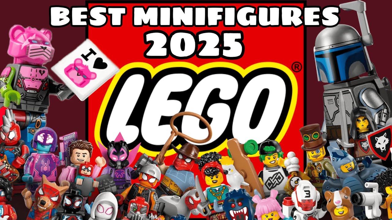 Top 10 BEST LEGO Minifigures of 2025 - This Year Was INSANE