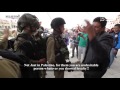 فلسطيني يخاطب جندي من اصل عربي في جيش الاحتلال