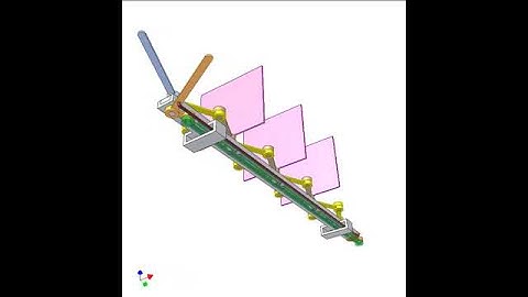 Controlling 2 DoF of a series of objects 2017