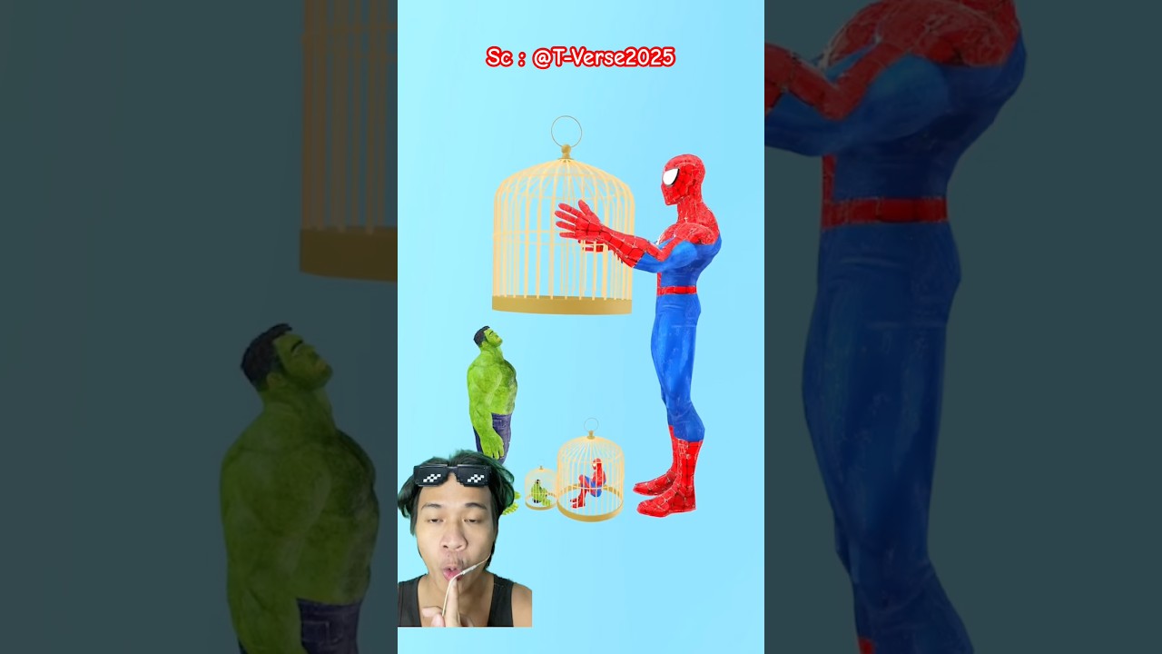 Hulk Di kurung Sama SPIDERMAN ‼️ T-Verse2025