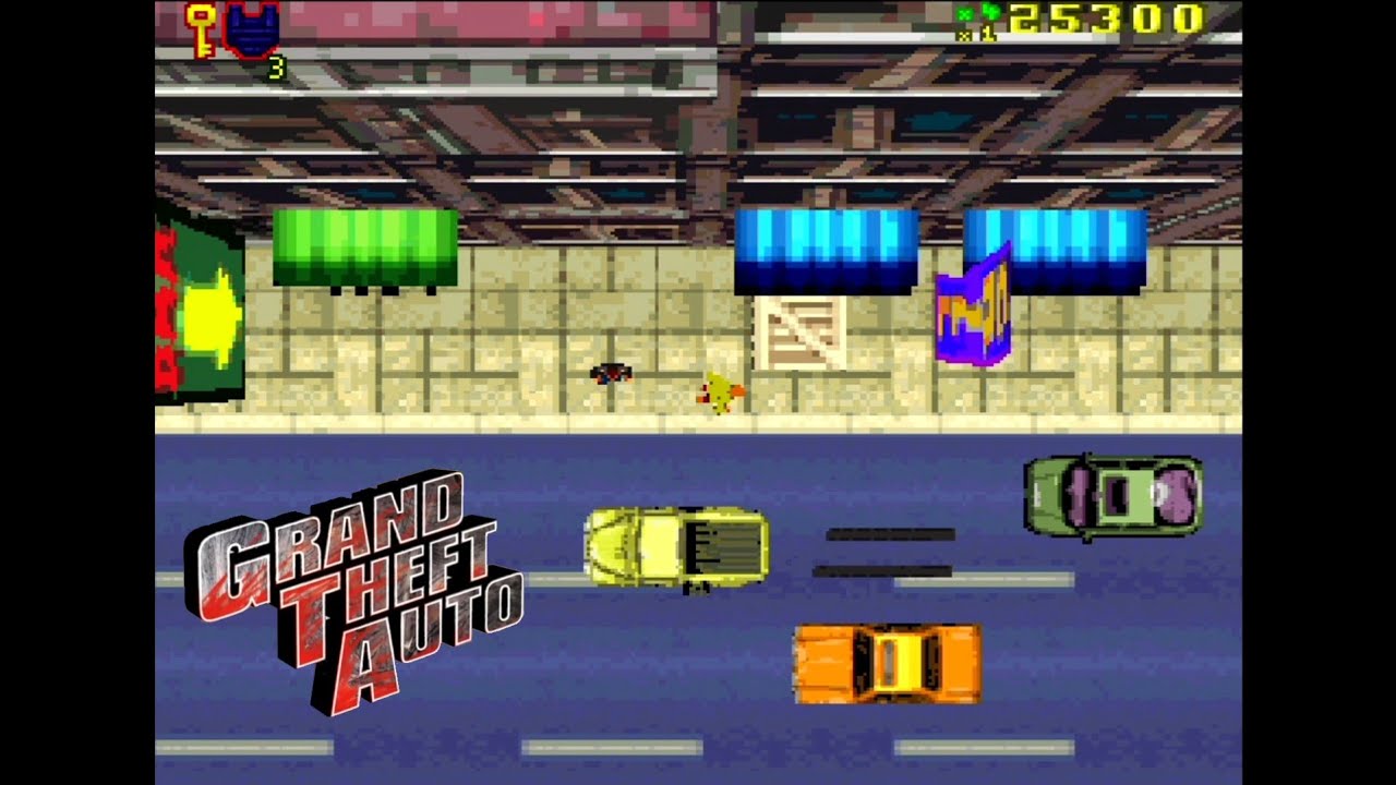 🕹️ Play Retro Games Online: Grand Theft Auto (PS1)