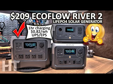 Ecoflow River 2 Max - 512 Wh Portable Solar Generator